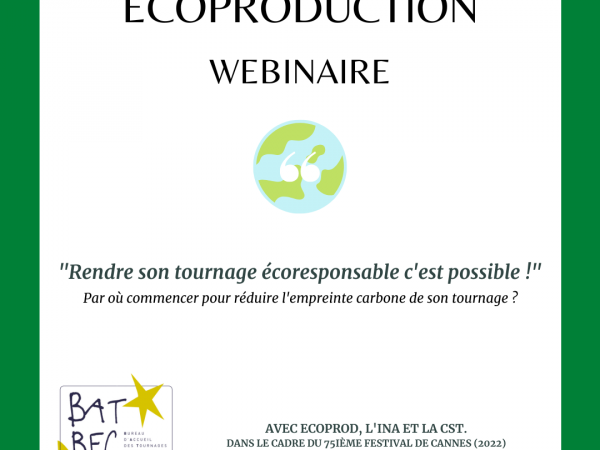 [ECOPRODUCTION] - Webinaire