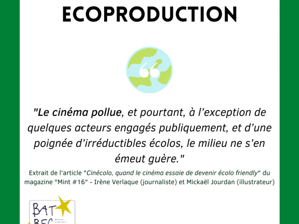 [ECOPRODUCTION] - Cinécolo (Mint #16)