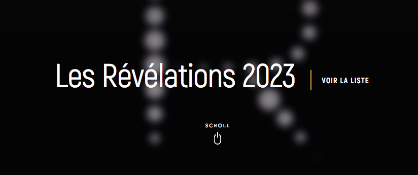 [REVELATIONS] - César 2023