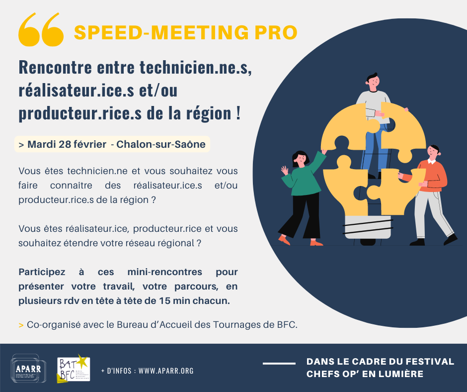 [CHEFS OP' EN LUMIERE] - Speed-meeting entre pros