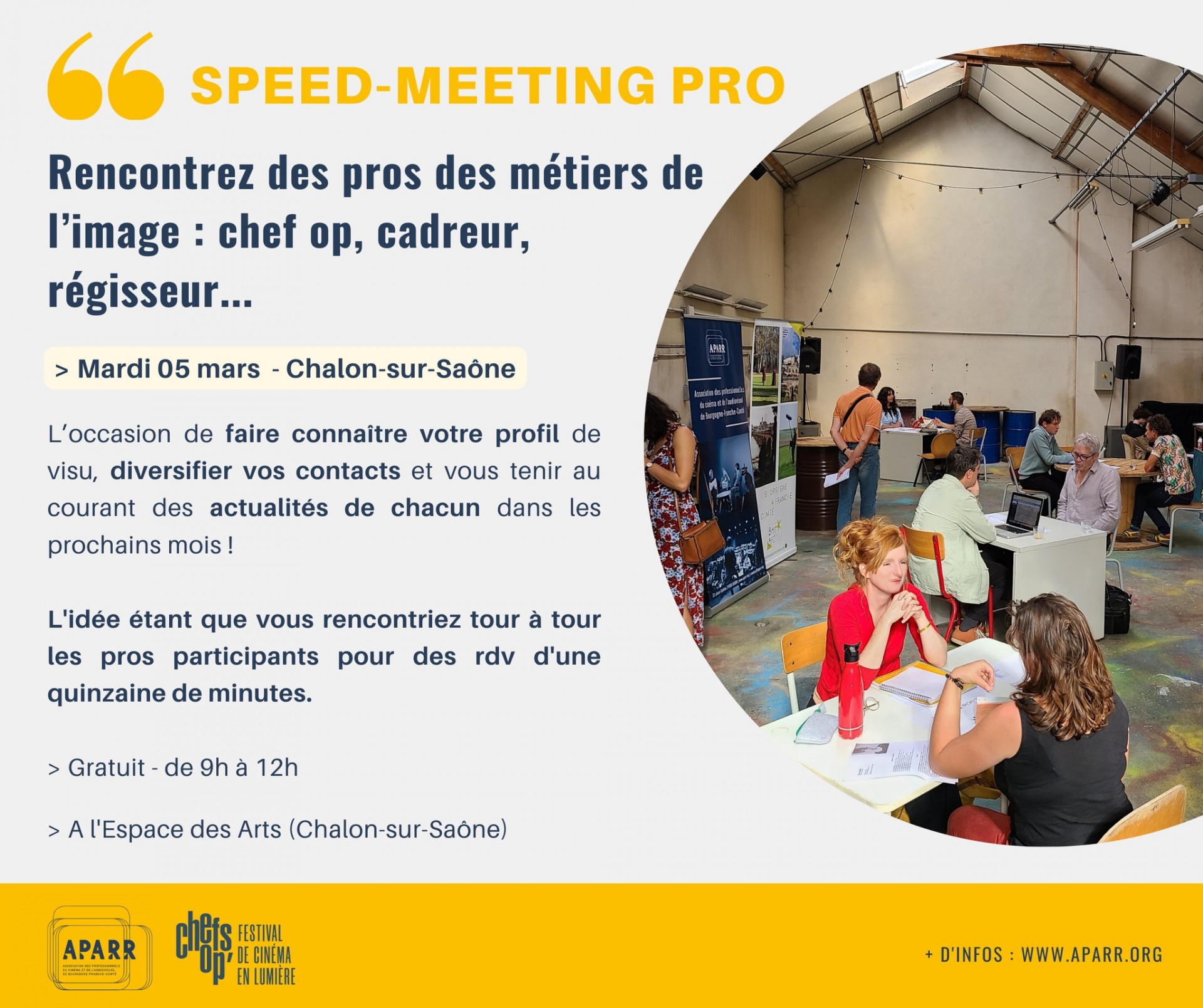 [SPEED-MEETING - IMAGES] - Festival Chefs Op en Lumière